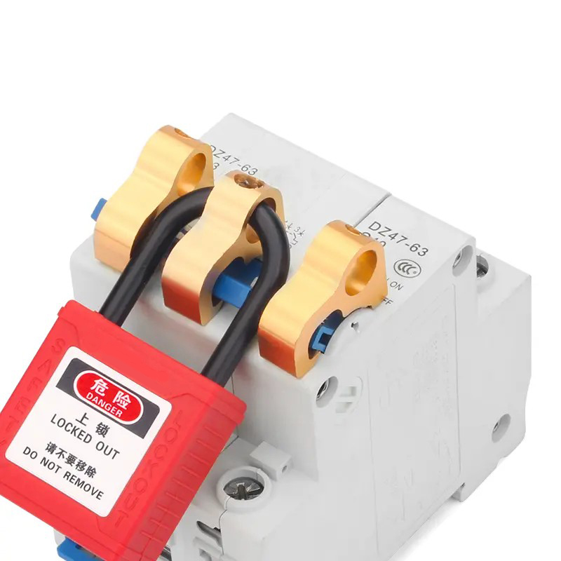 Simple Aluminum Miniature Circuit Breaker Lockout EP-D26  application 