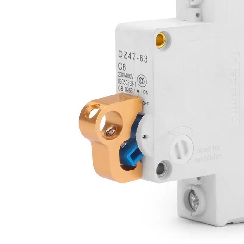 EP-D26 Tight sticking electrical equipment lockouts with polypropylene strip