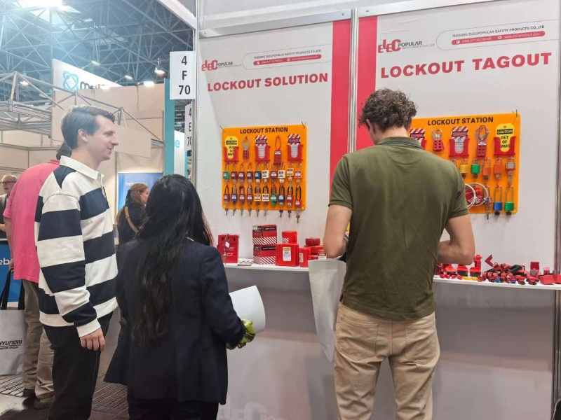 Live from A+A 2025: ELECPOPULAR SAFETY Loto solutions in Action