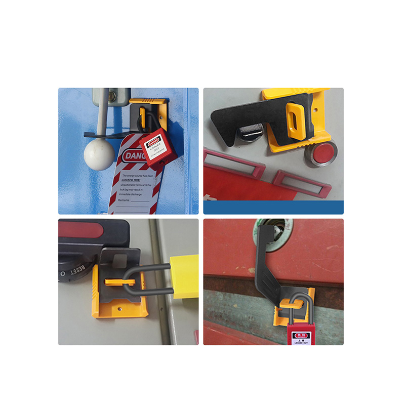 EP-D81-2 push button switch/power distribution cabinet lock hole lockout and tagout